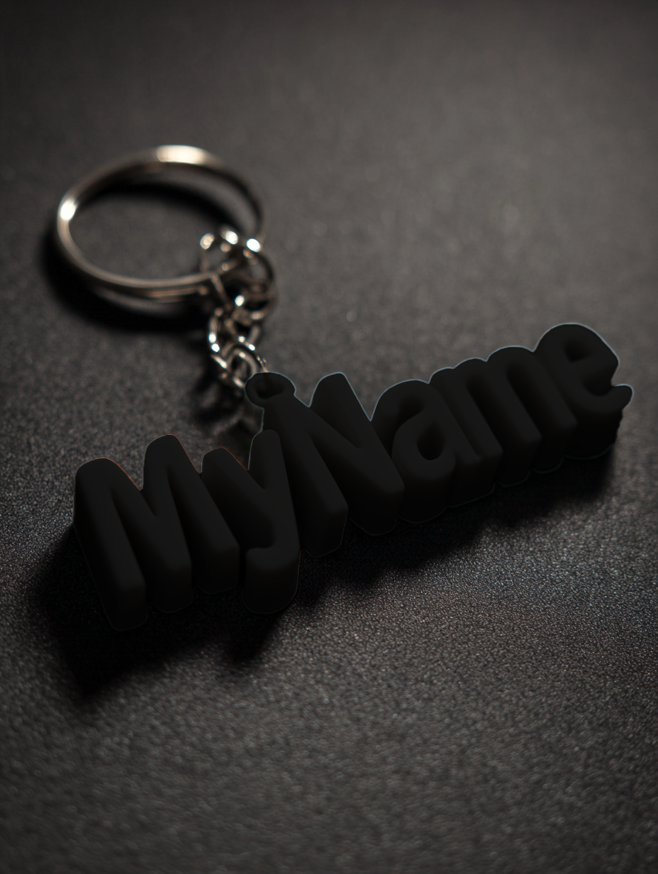 Customisable Name Key Rings