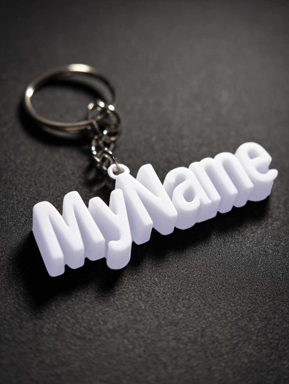 Customisable Name Key Rings