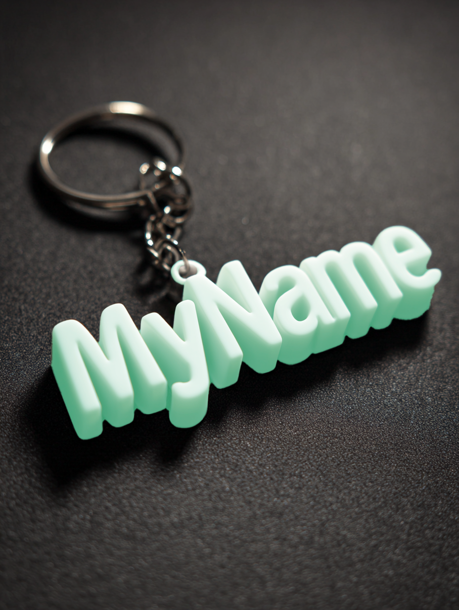Customisable Name Key Rings