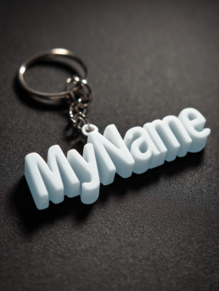 Customisable Name Key Rings