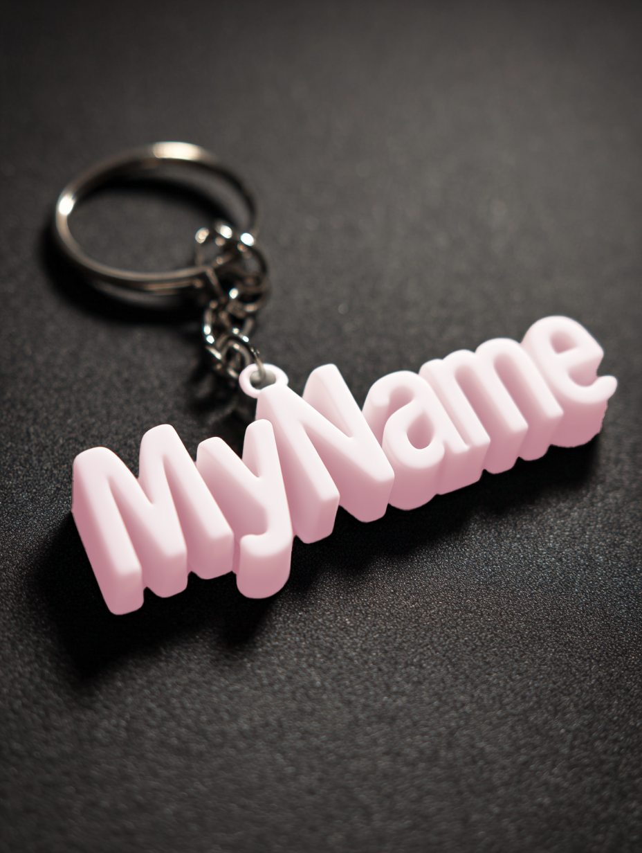 Customisable Name Key Rings