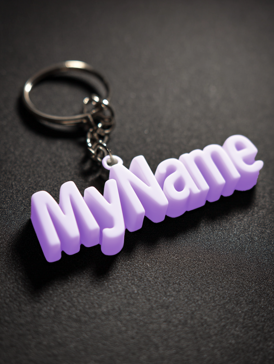 Customisable Name Key Rings