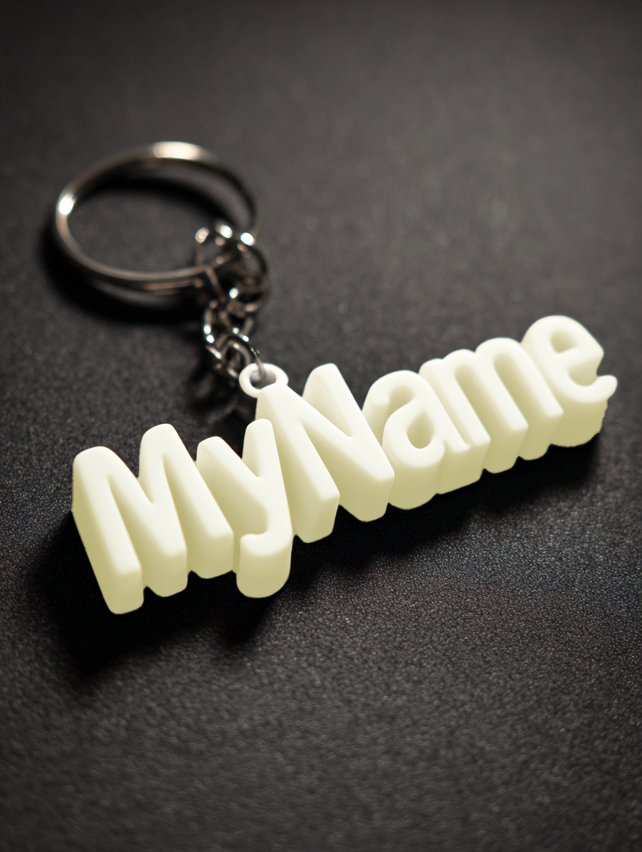 Customisable Name Key Rings